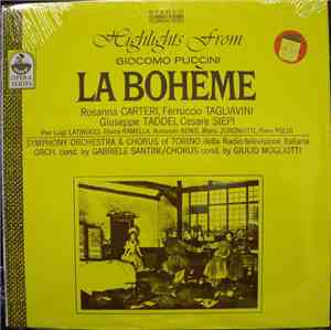 Giocomo Puccini, Rosanna Carteri, Ferruccio Tagliavini, Giuseppe Taddei, Ce ...