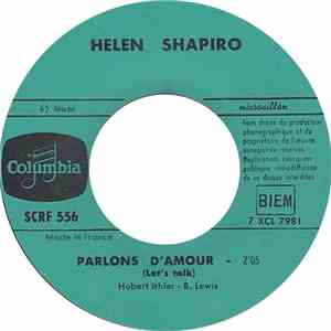 Helen Shapiro - Parlons D'amour (Let's Talk)
