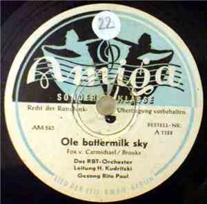 RBT Orchester, Horst Kudritzki - Ole Buttermilk Kky / Air Mail Special