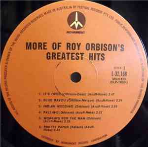 Roy Orbison - More Of Roy Orbison's Greatest Hits