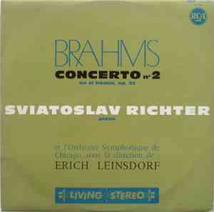 Brahms, Sviatoslav Richter - Brahms Concerto No. 2 En Si Bémol Majeur, Op.  ...