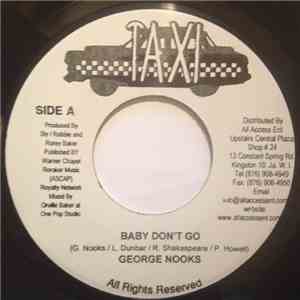 George Nooks - Baby Don't Go