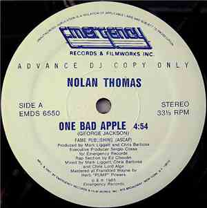 Nolan Thomas - One Bad Apple