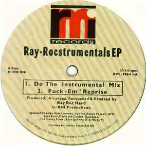 Ray Roc Hard - Ray-Rocstrumentals EP