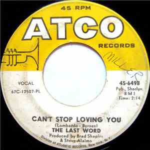 The Last Word - Can't Stop Loving You
