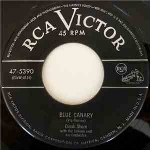 Dinah Shore With Vic Schoen And His Orchestra - Blue Canary / Eternally