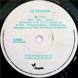 Ultravox - One Small Day