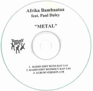 Afrika Bambaataa Featuring Paul Daley - Metal