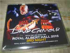 David Gilmour - Royal Albert Hall 2016 3rd Night
