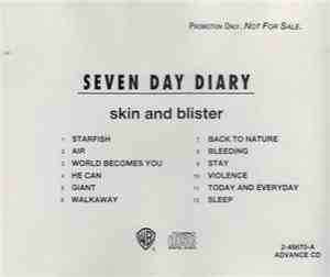 Seven Day Diary - Skin And Blister