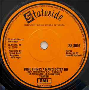 Shango  -  Some Things A Man's Gonna Do / Walking In The Sunshine