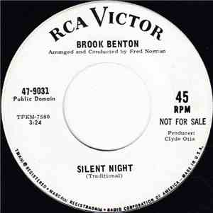 Brook Benton - Silent Night / Our First Christmas Together