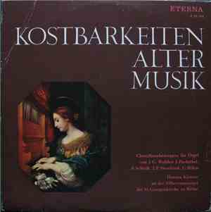 Hannes Kästner - Choralbearbeitungen Für Orgel Von J.G. Walther J. Pachelbe ...
