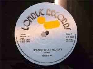 Richie Mc - It's Not What You Say