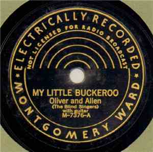 Oliver And Allen - My Little Buckeroo / Greenville Blow
