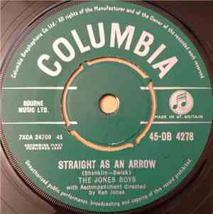 The Jones Boys, Ken Jones - Straight As An Arrow / Dream Girl