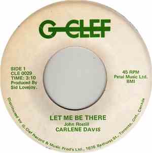 Carlene Davis - Let Me Be There