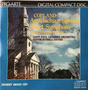 Copland, Ives, Saint Paul Chamber Orchestra, Dennis Russell Davies - Appala ...
