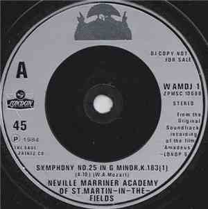 Neville Marriner, Academy Of St. Martin-in-the-Fields - Symphony No. 25 In  ...