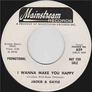 Jackie & Gayle - I Wanna Make You Happy b/w Mama's Good Girl