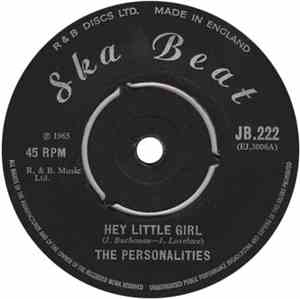 The Personalities  - Hey Little Girl / Teardrops