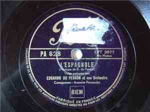 Eduardo Du Perron Et Son Orchestre - L'espagnole / Pamplona