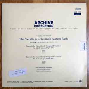 Johann Sebastian Bach - Concerto For Harpsichord, Strings And Continuo No.  ...
