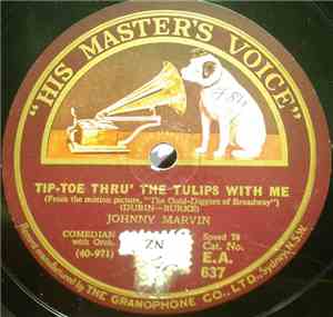 Johnny Marvin - Tip Toe Thru' The Tulips With Me / I'm Painting The Clouds  ...