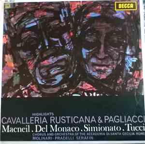 Macneil . Del Monaco . Simionato . Tucci - Highlights Cavalleria Rusticana  ...