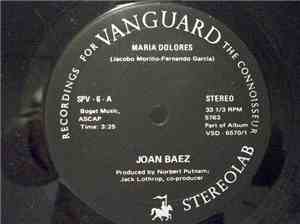 Joan Baez - Maria Dolores / Deportee (Plane Wreck At Los Gatos)