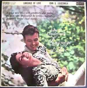 John D. Loudermilk - Language Of Love