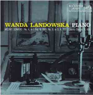 Wanda Landowska / Mozart - Sonata No. 4, In E-Flat, K.282, Sonata No.9, In  ...