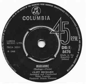 Cliff Richard - Marianne / Mr. Nice