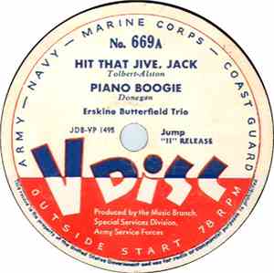 Erskine Butterfield Trio, 1st Training Group Orchestra - Hit That Jive, Jac ...