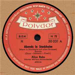 Alice Babs - Abends In Stockholm / Mittsommernacht