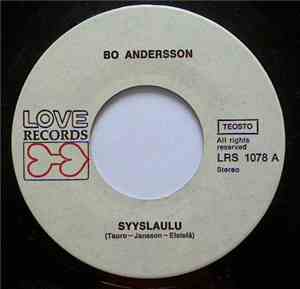 Bo Andersson  - Syyslaulu / Kaksin