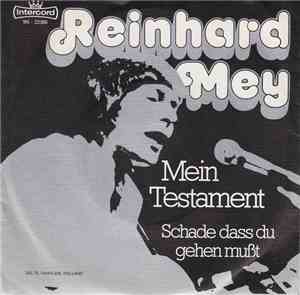 Reinhard Mey - Mein Testament