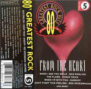 Various - The 80's Greatest Rock Hits (From the Heart)