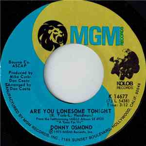 Donny Osmond - Are You Lonesome Tonight
