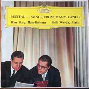 Kim Borg, Erik Werba - Recital -- Songs From Many Lands