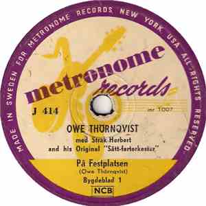 Owe Thörnqvist / Owe Thörnqvist, Ulla-Bella - På Festplatsen / Anders Och B ...
