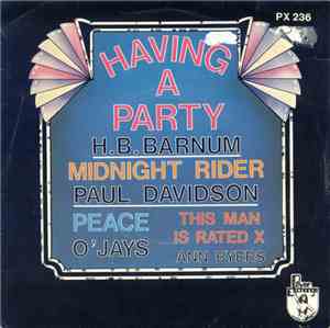 Various - Having A Party