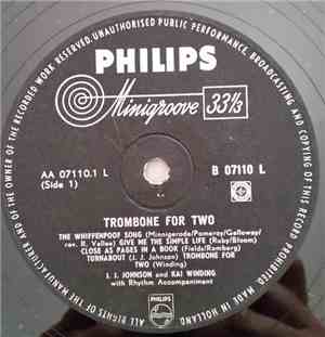 J.J. Johnson And Kai Winding - Trombone For Two