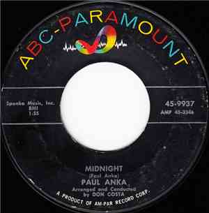 Paul Anka - Midnight / Verboten! (Forbidden)