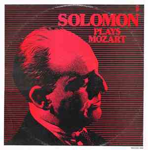 Solomon  Plays Mozart - Solomon Plays Mozart