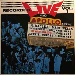 Various - Motor Town Revue Vol. 1 - Recorded Live At The Apollo