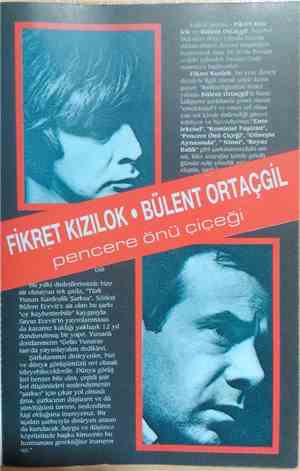 Fikret Kızılok, Bülent Ortaçgil - Pencere Önü Çiçeği