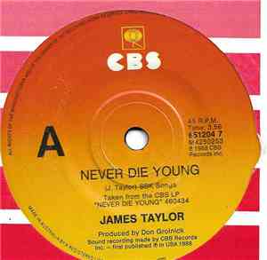 James Taylor  - Never Die Young
