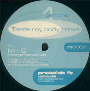 Presslaboys - Taste My Body Rmxs
