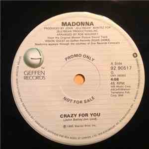 Madonna / Berlin - Crazy For You / No More Words